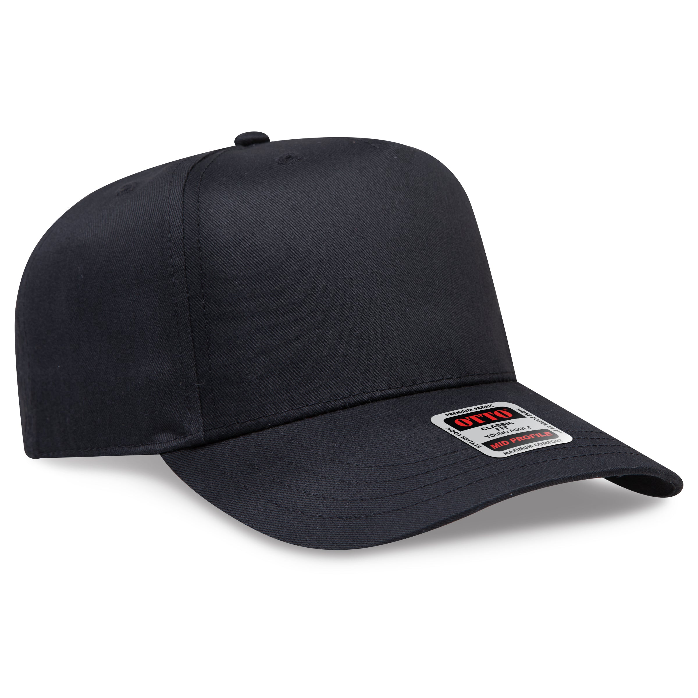 Otto 5 Panel in Black
